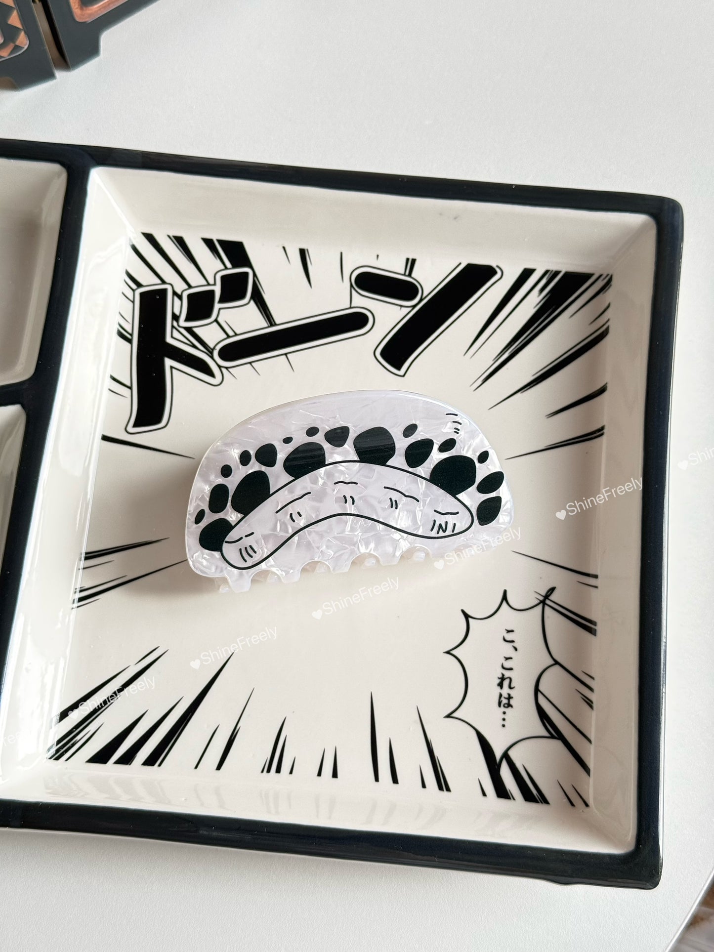 Cartoon Acrylic Hair Clip アニメ風 アクリル ヘアピン