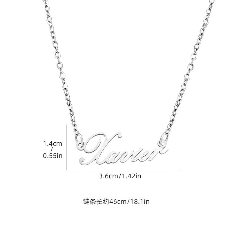Personalized Name Necklace & Bracelet