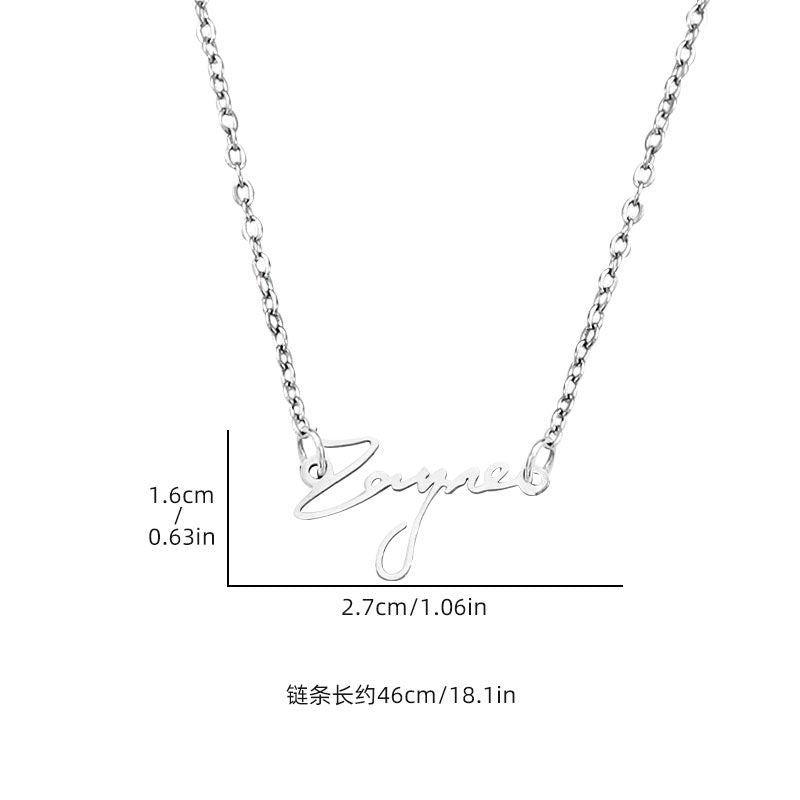 Personalized Name Necklace & Bracelet