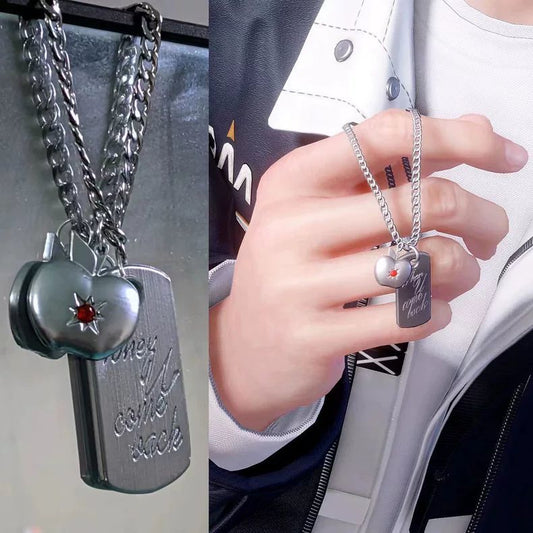 Inspired Apple Necklace - CL