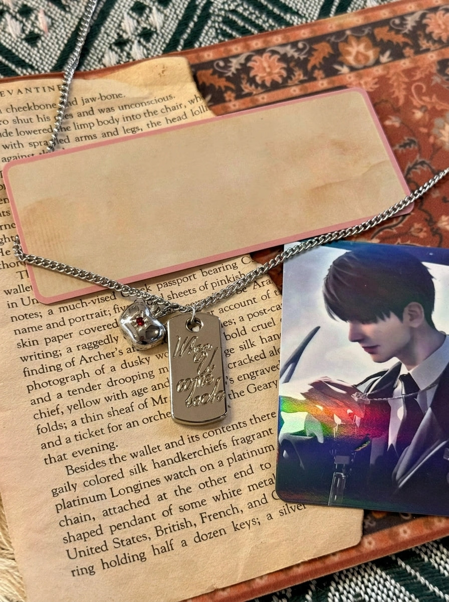 Inspired Apple Necklace - CL