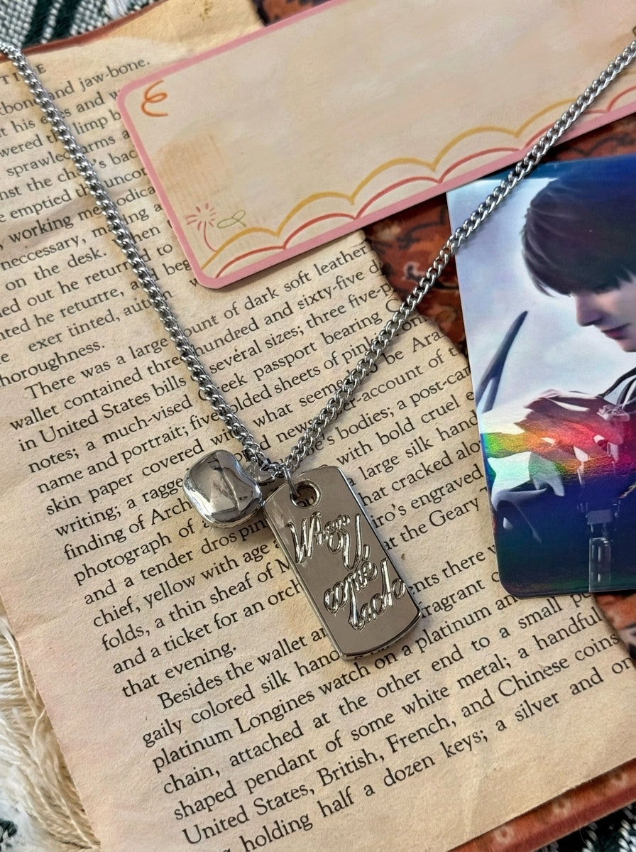 Inspired Apple Necklace - CL