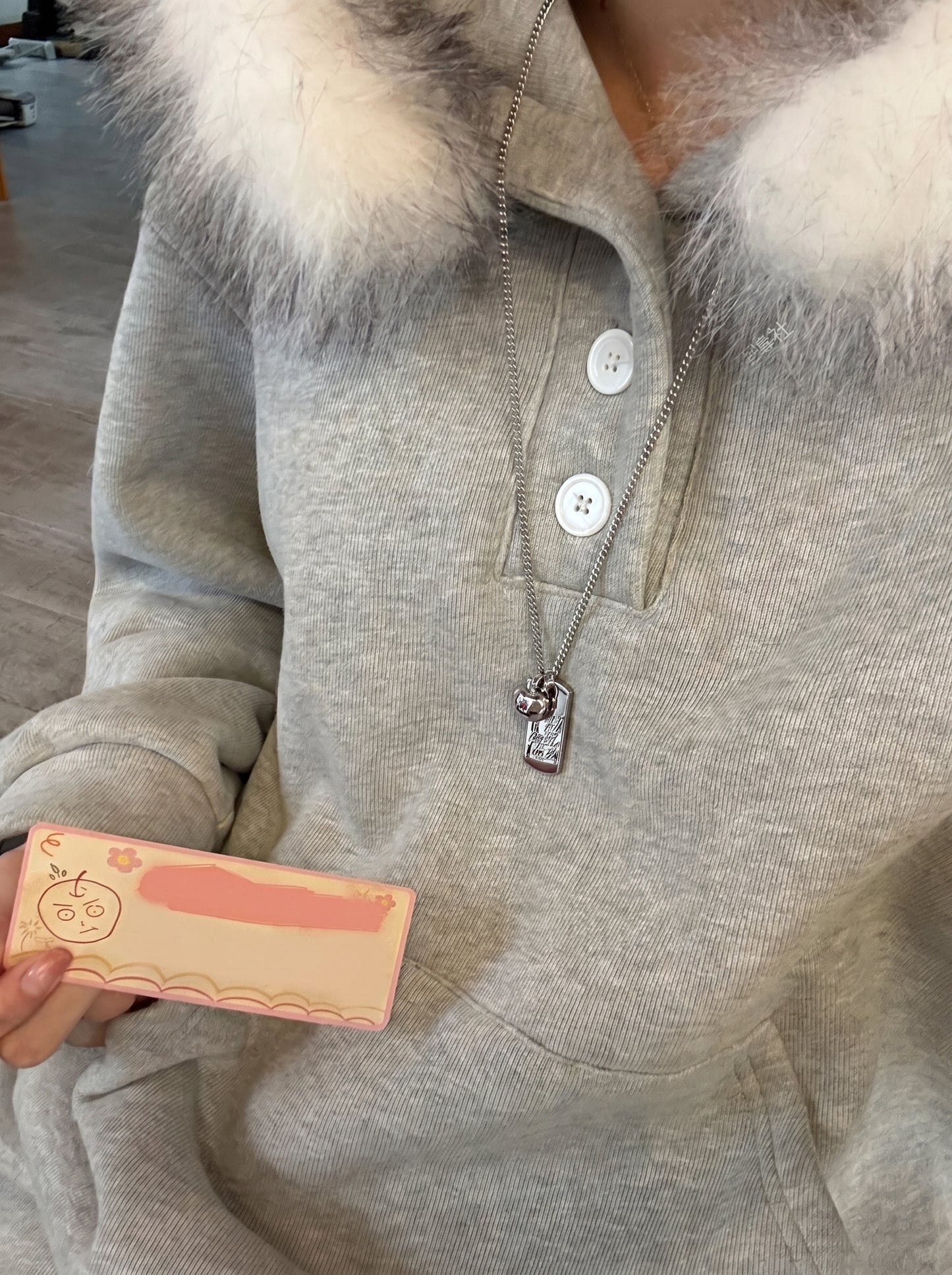 Inspired Apple Necklace - CL